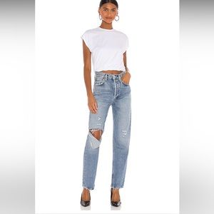 Agolde- 90's Pinch Waist Jeans in Lineup size 27
